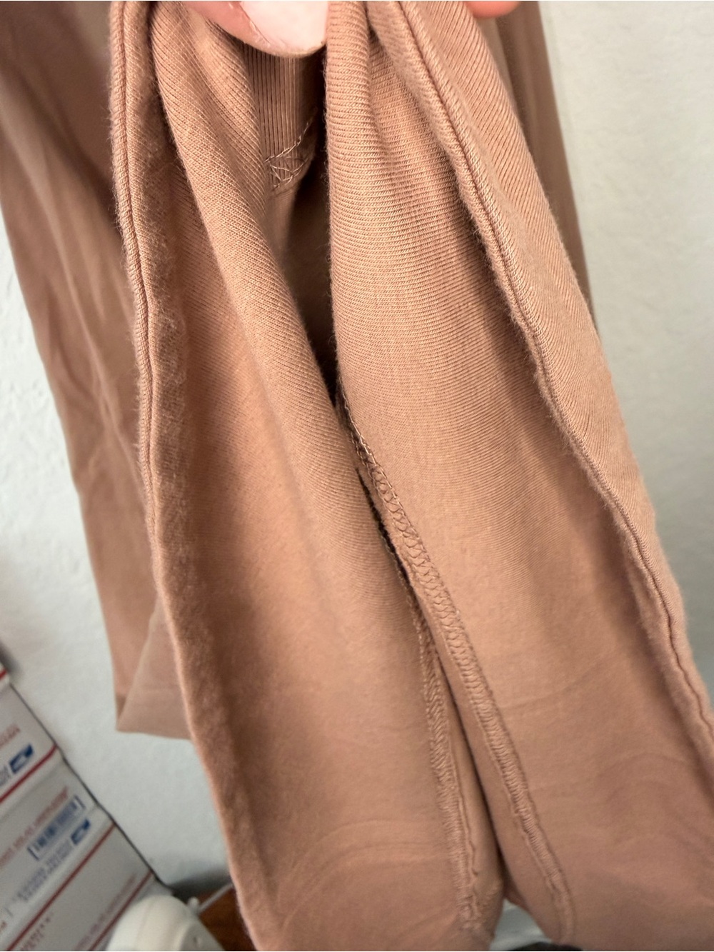 Free People Beach Darcy Midi Dress- M- Taupe/Rose/Brown-MSRP $78 - Picture 10 of 10